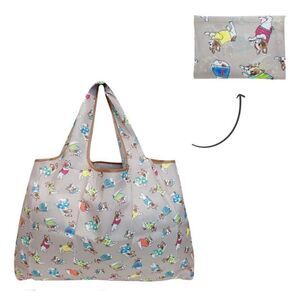 Colorful Bulldog Tote  Bag